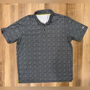 Men's MAELREG Patterned Polo Size XL Shirt